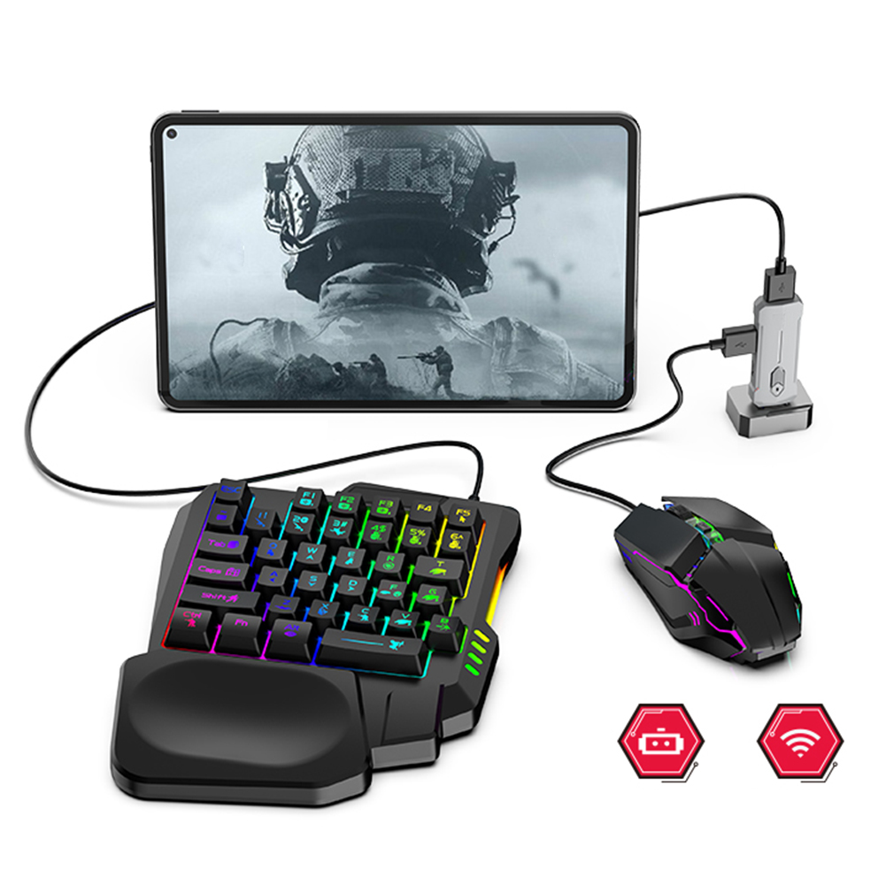 5 in 1 Mobile Game Converter K - Gaming Keyboard And Mouse Converter For Mobile ulasan dan harga