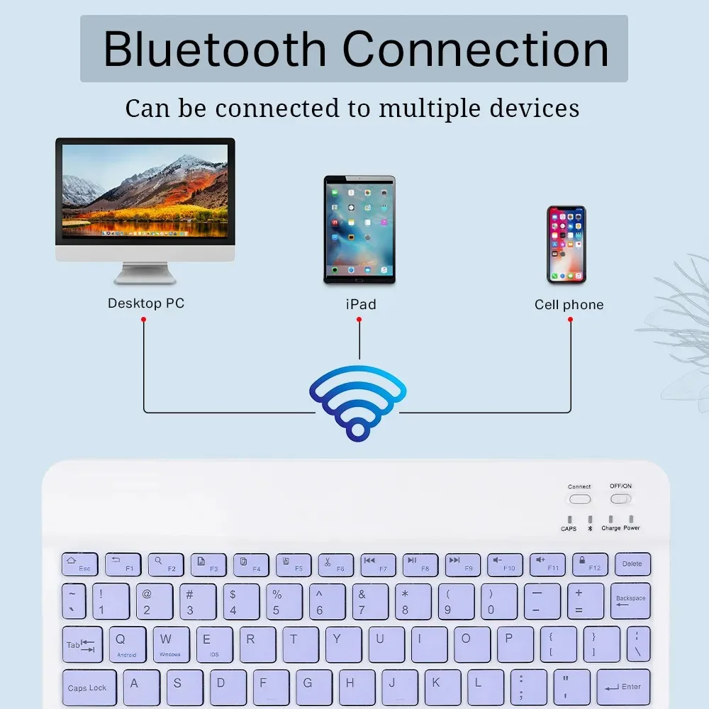 Universal 10 inch Bluetooth Wi - Gaming Keyboard Wireless ulasan dan harga