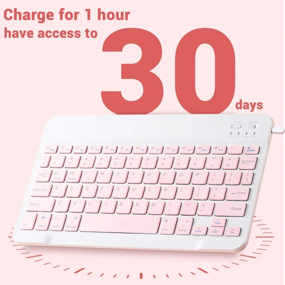 Universal 10 inch Bluetooth Wi - Gaming Keyboard Wireless ulasan dan harga