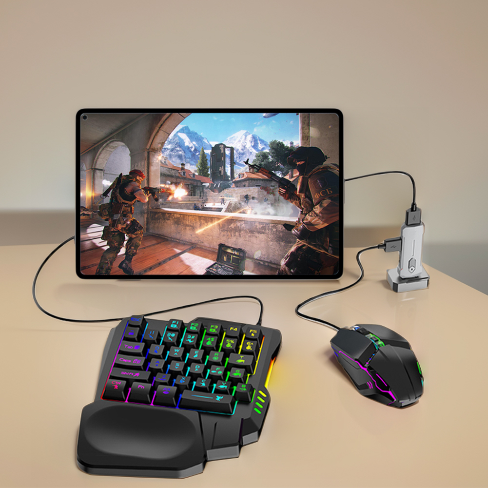 5 in 1 Mobile Game Converter K - Gaming Keyboard And Mouse Converter For Mobile ulasan dan harga