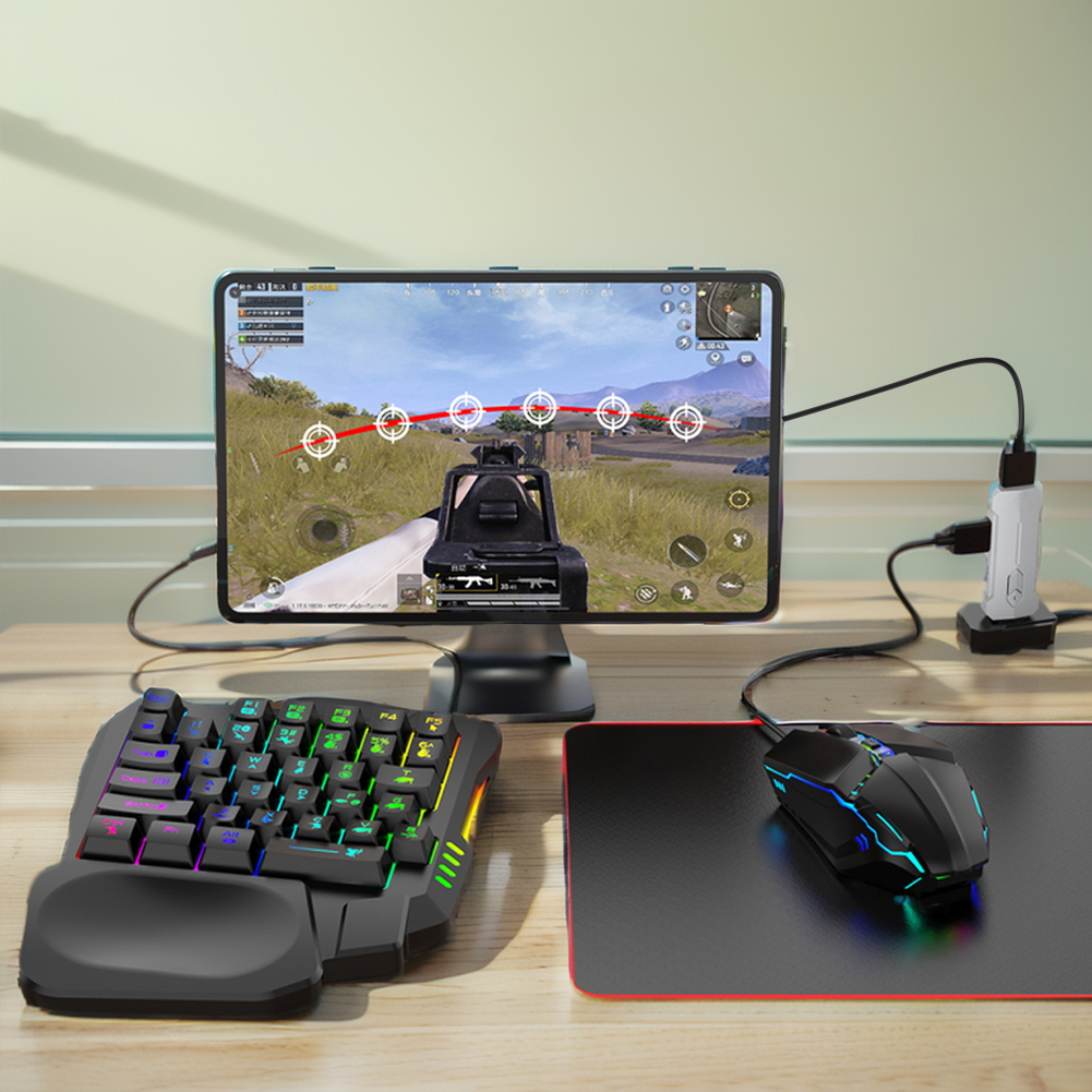 5 in 1 Mobile Game Converter K - Gaming Keyboard And Mouse Converter For Mobile ulasan dan harga