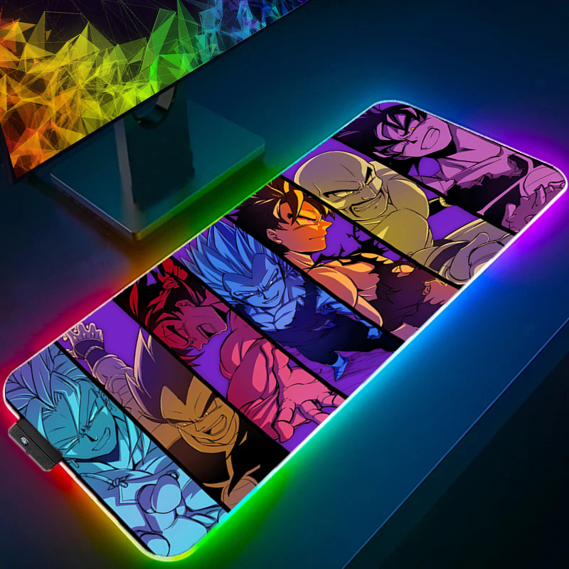 LED Mouse pad Dragon Ball Comp - Gaming Keyboard Brands ulasan dan harga