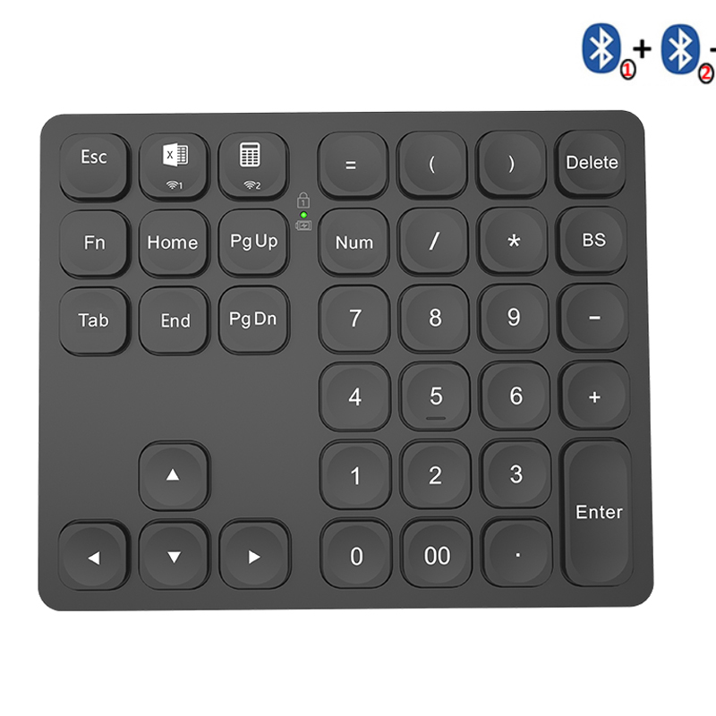 BOW Dual Bluetooth Numeric Key - Gaming Keyboard Budget ulasan dan harga