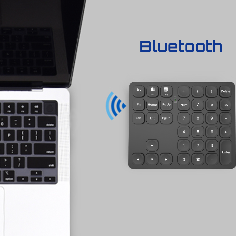 BOW Dual Bluetooth Numeric Key - Gaming Keyboard Budget ulasan dan harga