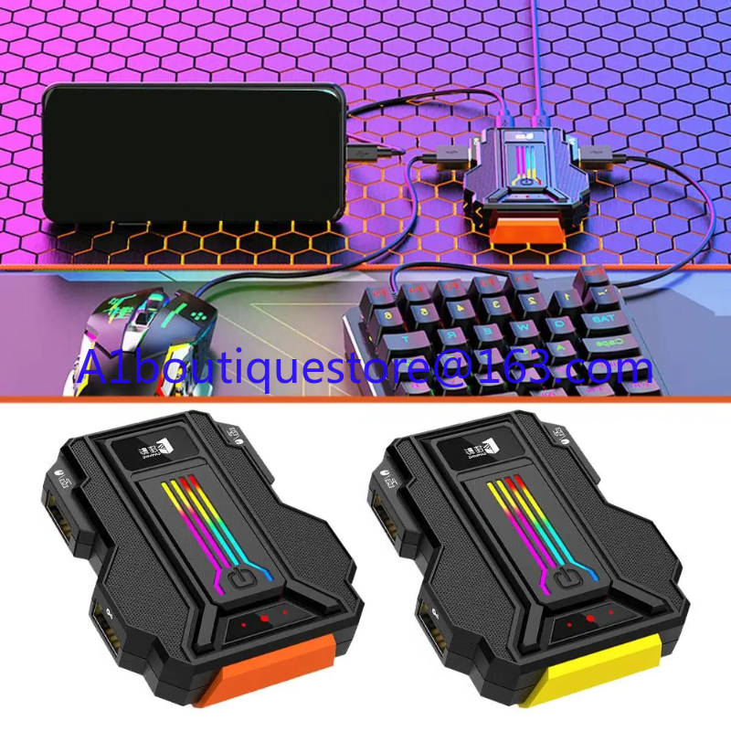 1pcs Hunter Mouse Adapter Game - Gaming Keyboard And Mouse Converter For Mobile ulasan dan harga