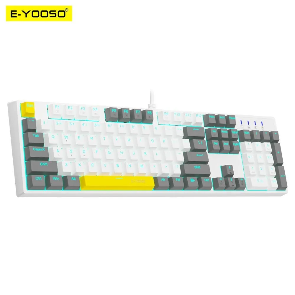 E-YOOSO Z14 USB Mechanical Gam - Gaming Keyboard E Yooso ulasan dan harga