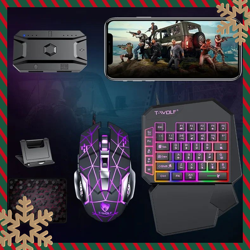 Kit Mobilador Gamer Kit Gaming - Gaming Keyboard And Mouse Converter For Mobile ulasan dan harga