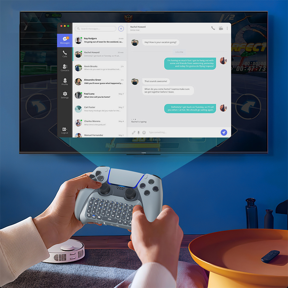 Wireless Keyboard Controller B - Gaming Keyboard Training ulasan dan harga