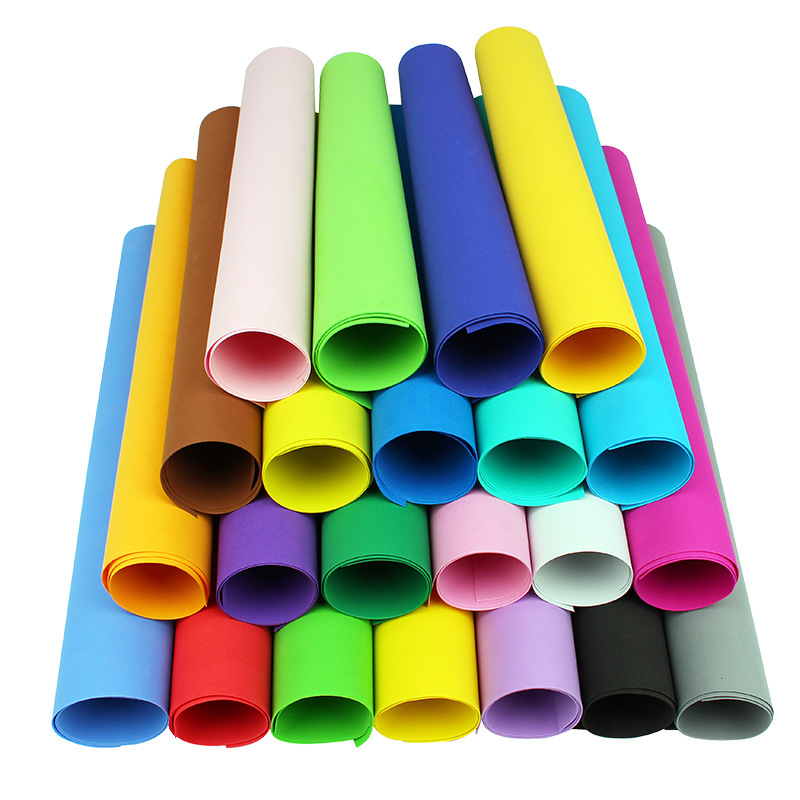 5pcs 85x50cm Multi Colorful Ev - Pe Foam Sheet ulasan dan harga