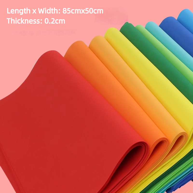 5pcs 85x50cm Multi Colorful Ev - Pe Foam Sheet ulasan dan harga
