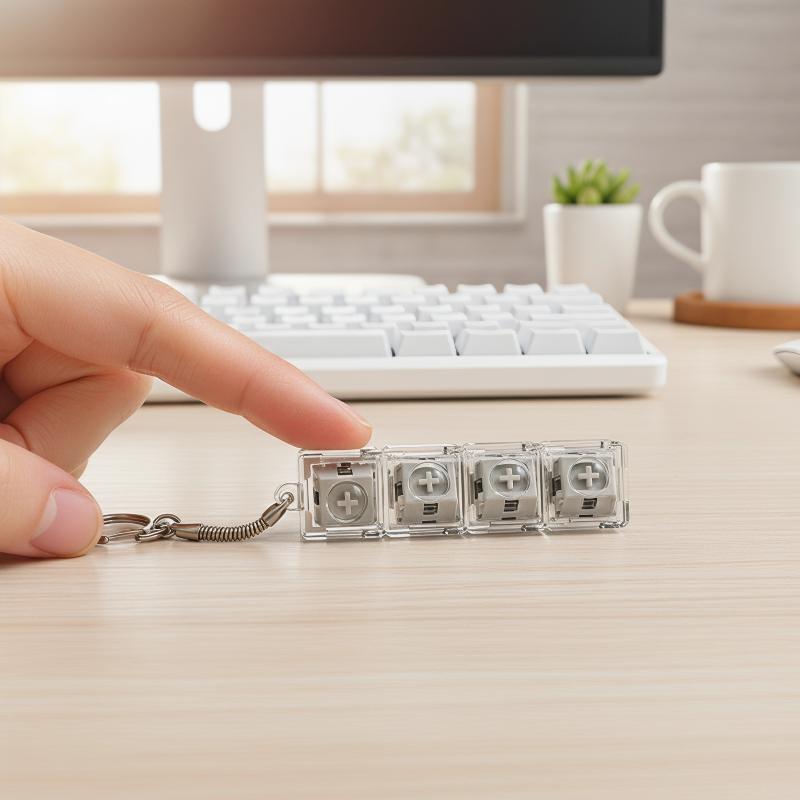 DIY Keychain Keyboards Switch  - Mechanical Switch Tester ulasan dan harga
