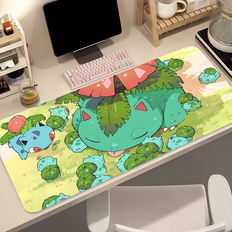 Anime Mouse Pad Pokemon Bulbas - Gaming Keyboard Theme ulasan dan harga