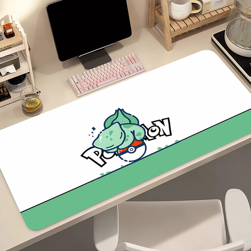 Anime Mouse Pad Pokemon Bulbas - Gaming Keyboard Theme ulasan dan harga