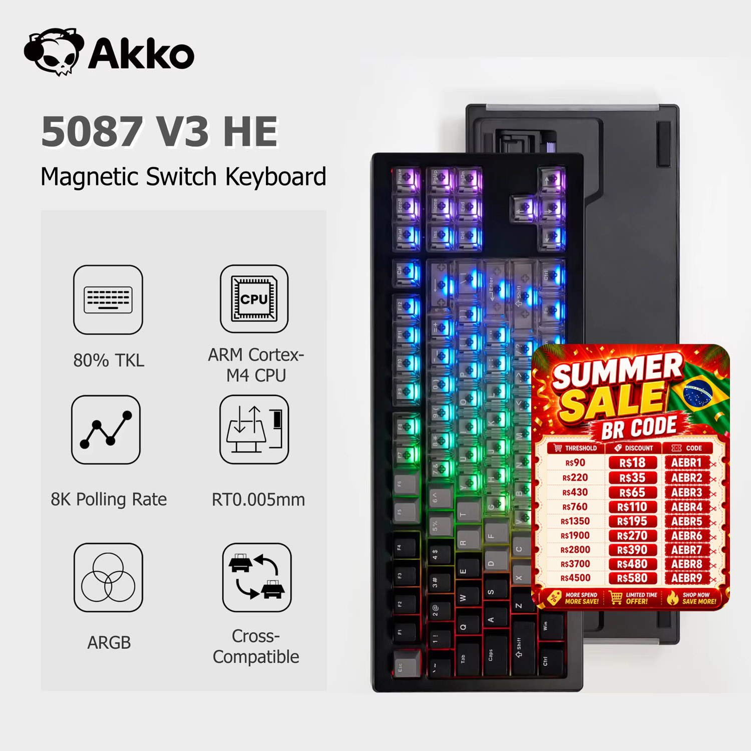Akko 5087 V3 HE Magnetic Keybo - Gaming Keyboard Expensive ulasan dan harga