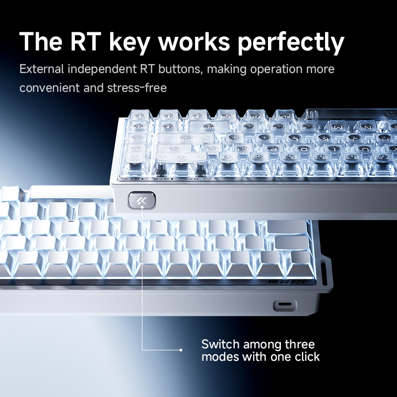 MCHOSE ACE68 V2 Gaming Keyboar - Gaming Keyboard Expensive ulasan dan harga