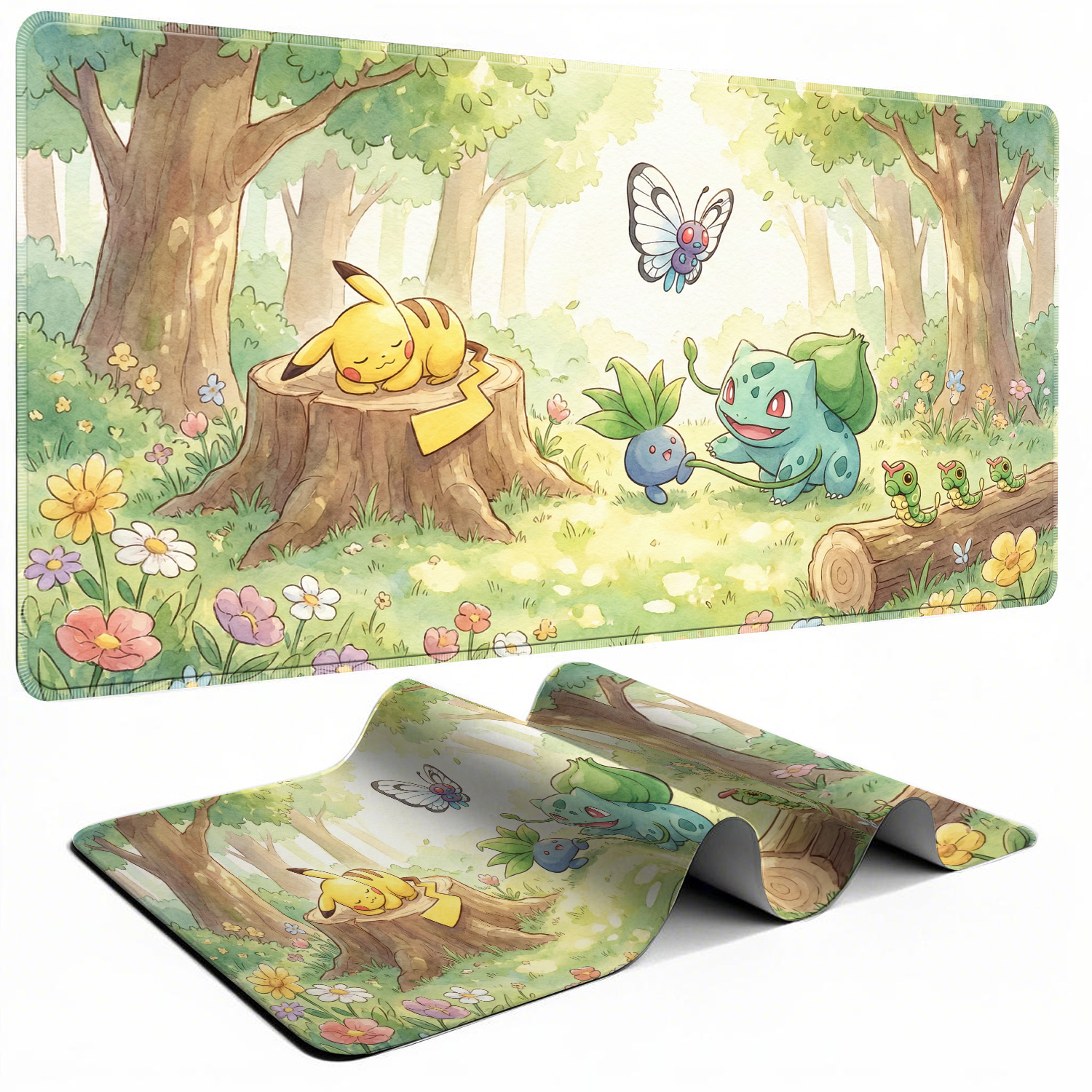 Kawaii Mouse Pad Gaming PC Acc - Gaming Keyboard Theme ulasan dan harga