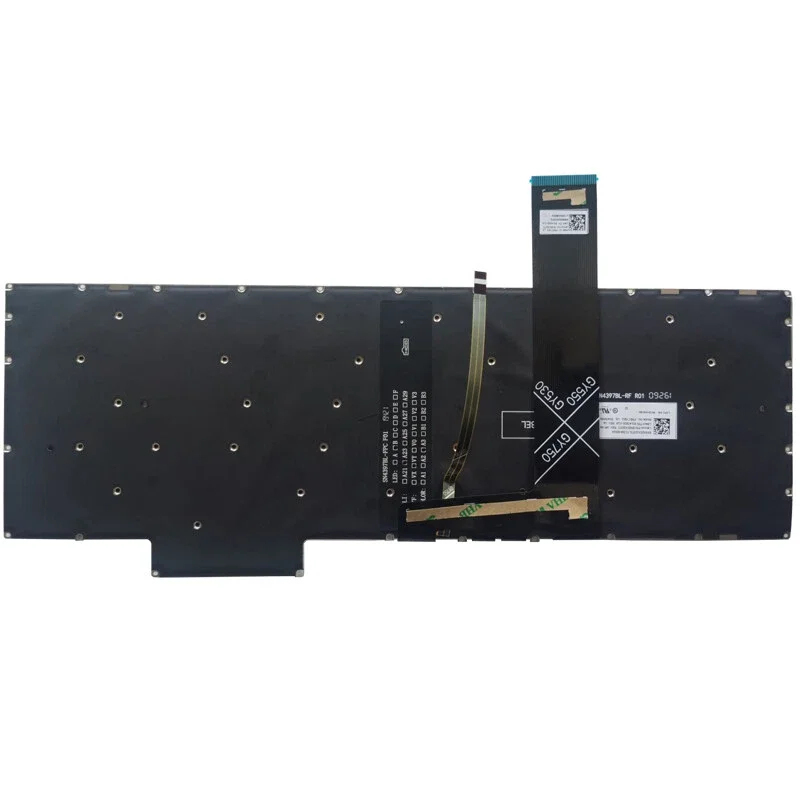 New Laptop US Blue/White Backl - Gaming Keyboard Blue ulasan dan harga