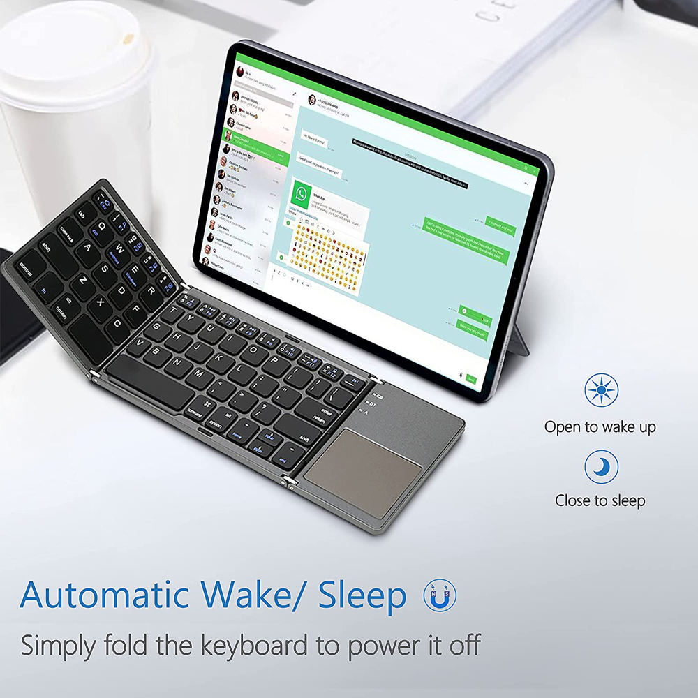 Portable Foldable Folding Keyb - Gaming Keyboard Budget ulasan dan harga