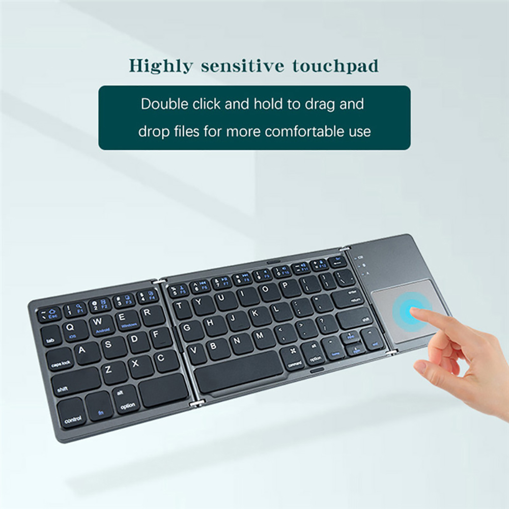 Portable Foldable Folding Keyb - Gaming Keyboard Budget ulasan dan harga