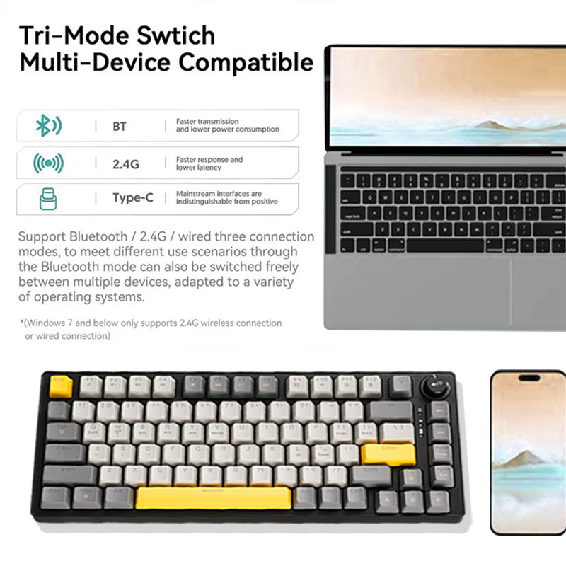 Gianteeth Shark Low Price Cust - Gaming Keyboard Wireless ulasan dan harga