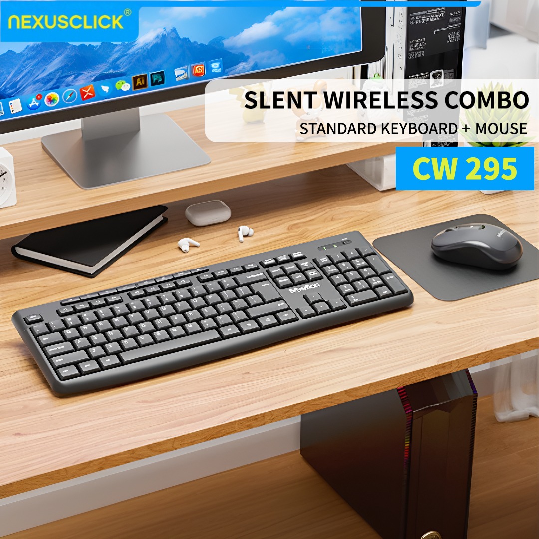 NexusClick Low-Profile Ergonom - Gaming Keyboard That Is Quiet ulasan dan harga