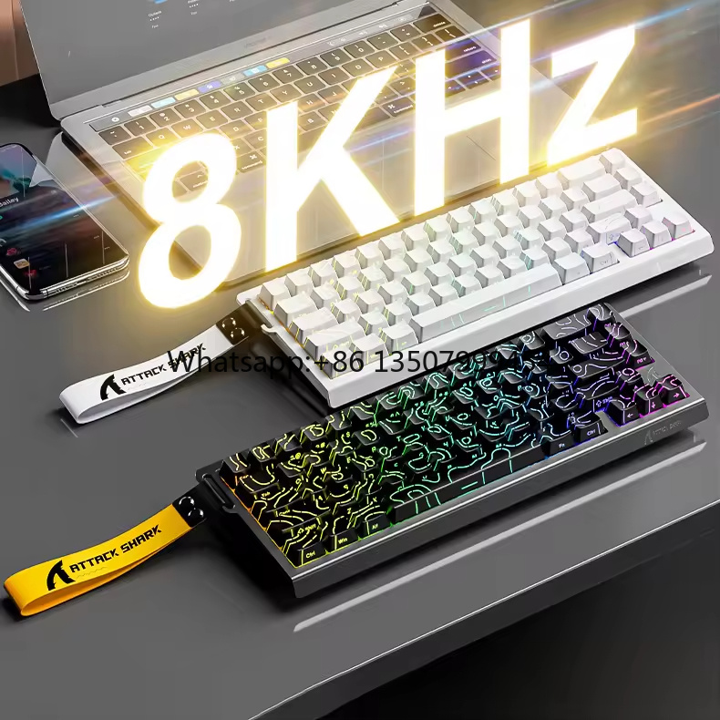 Attack Shark X68 He Wired RGB  - Gaming Keyboard He ulasan dan harga