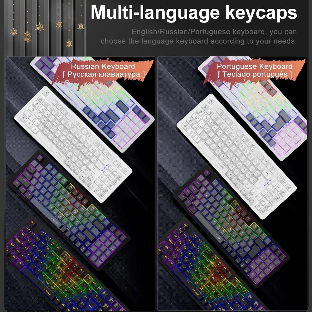 E-YOOSO Z94 USB Mechanical Gam - Gaming Keyboard Budget ulasan dan harga