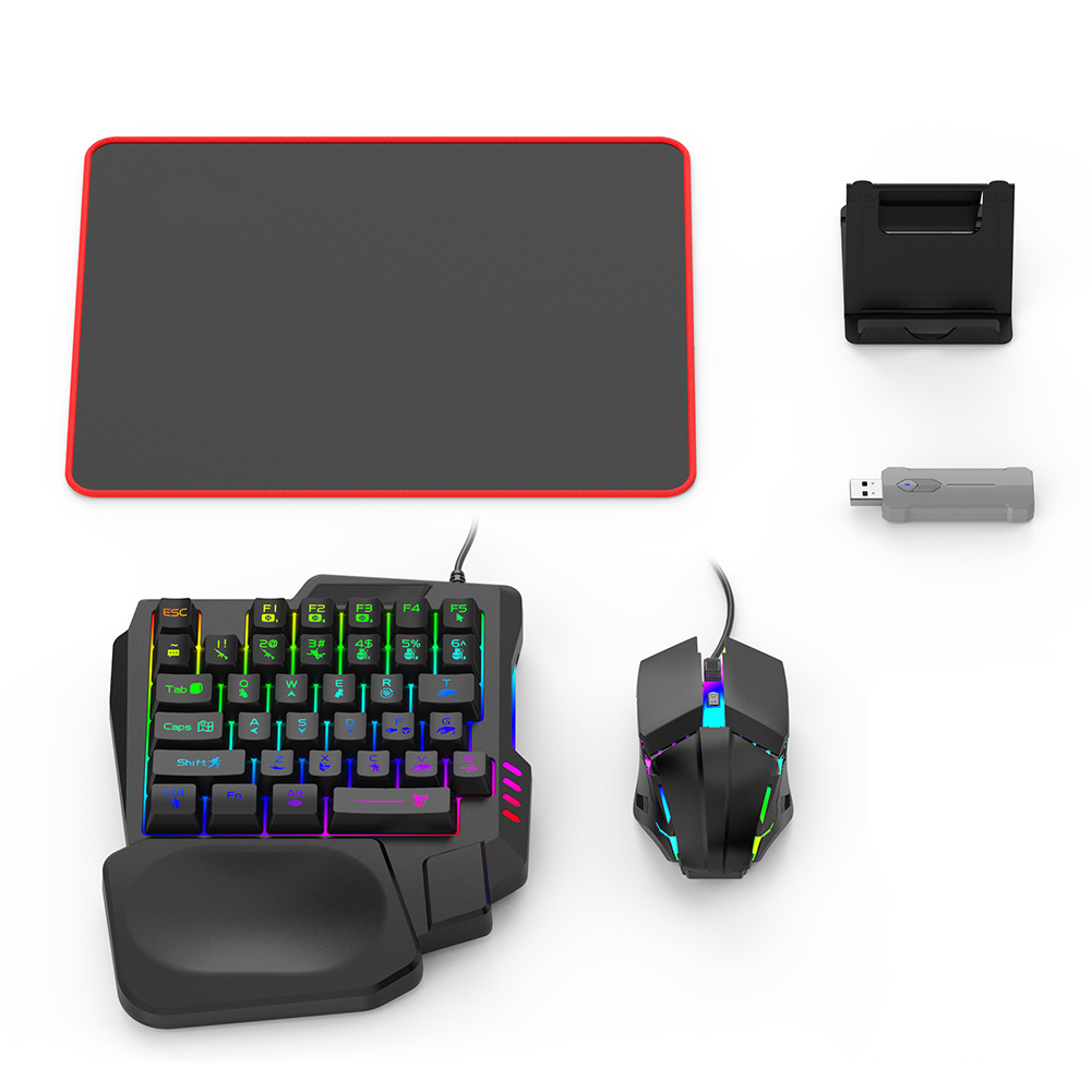 5 in 1 Mobile Controller Gamin - Gaming Keyboard And Mouse Converter For Mobile ulasan dan harga