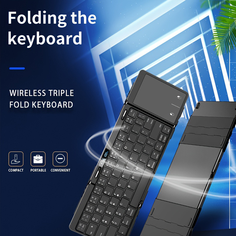 Foldable Bluetooth Keyboard Wi - Gaming Keyboard Budget ulasan dan harga