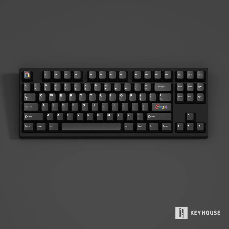 Original Crush Theme Keycaps 1 - Keyboard Gaming Black ulasan dan harga