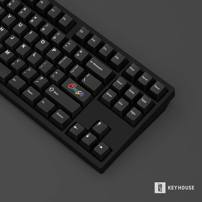 Original Crush Theme Keycaps 1 - Keyboard Gaming Black ulasan dan harga