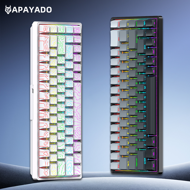 A68 Mini Mechanical Keyboard,A - Gaming Keyboard Budget ulasan dan harga