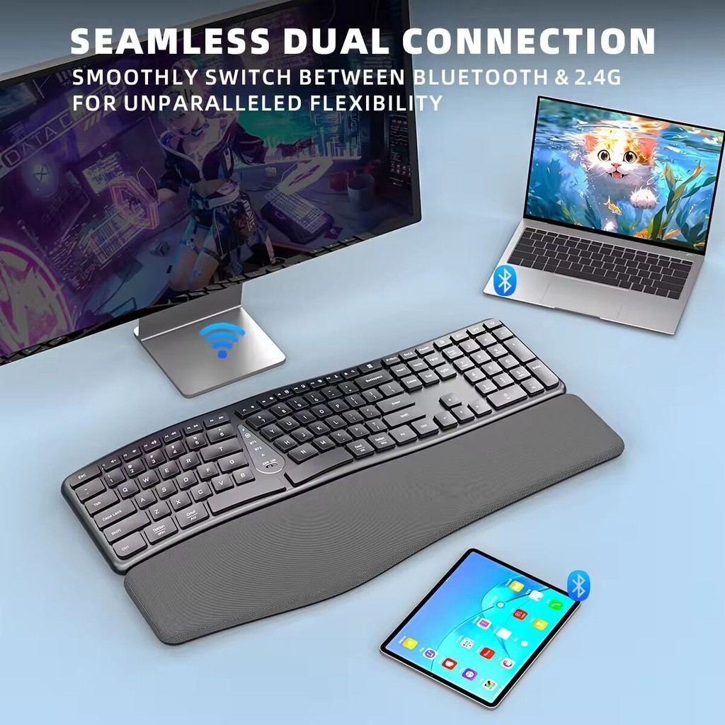 2.4G Wireless Keyboard Mouse C - Gaming Keyboard Mouse Combo ulasan dan harga
