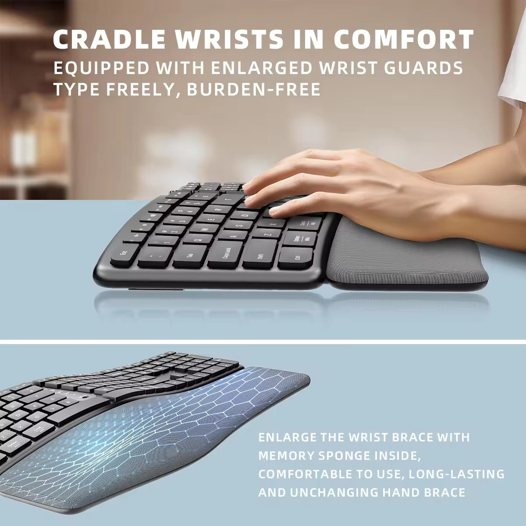 2.4G Wireless Keyboard Mouse C - Gaming Keyboard Mouse Combo ulasan dan harga