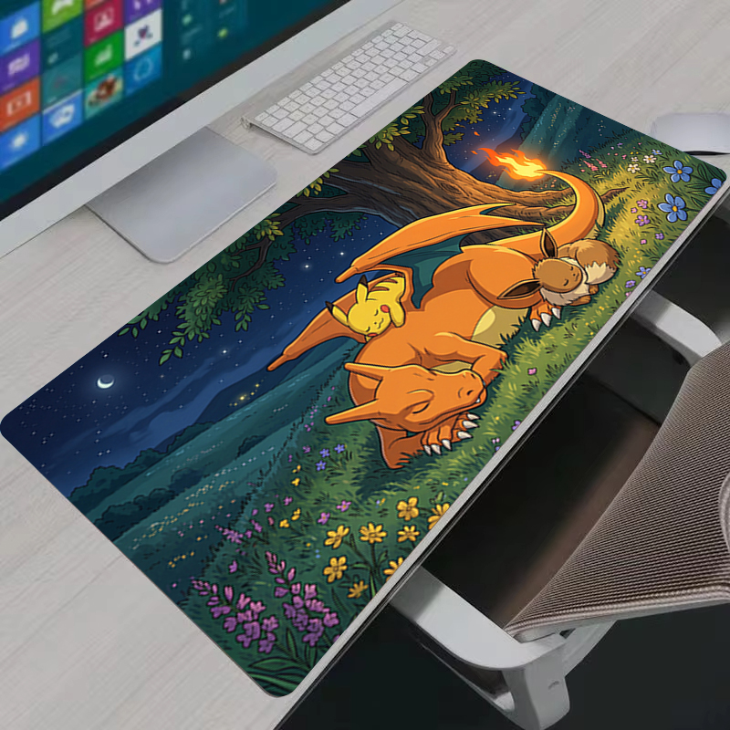 Mouse Pad Anime PC Gamer Cabin - Gaming Keyboard Theme ulasan dan harga