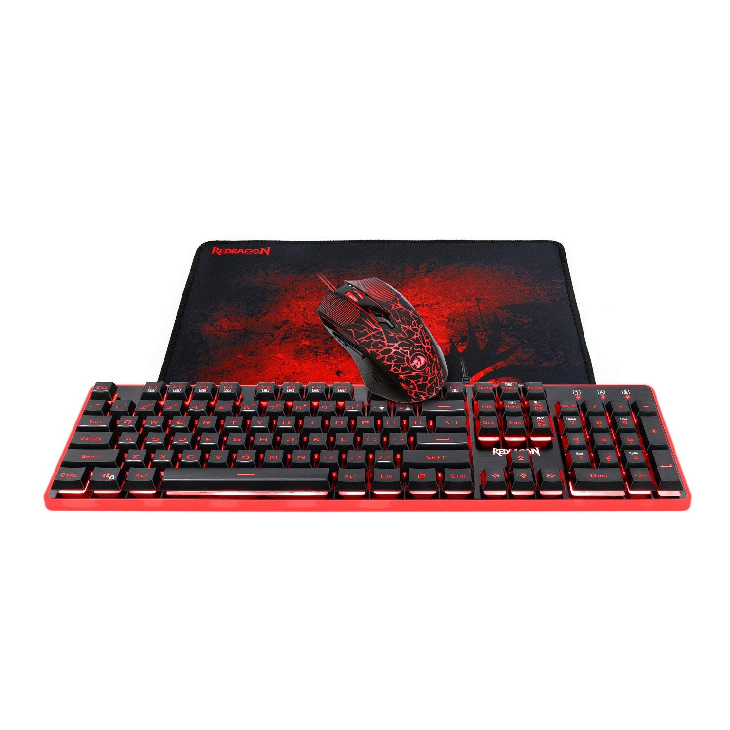 Redragon S107 Gaming Keyboard  - Gaming Keyboard Mouse Combo ulasan dan harga