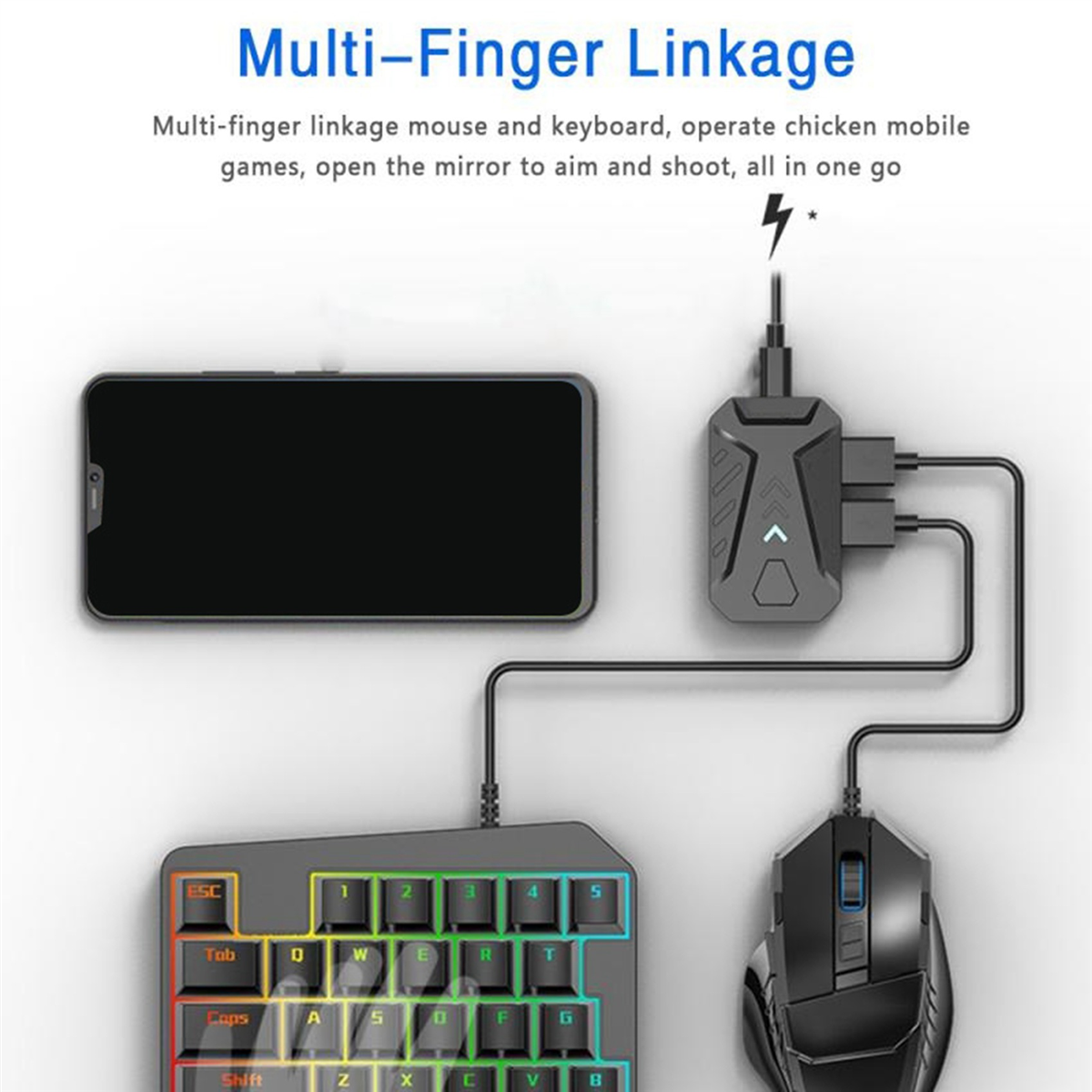 A57G-Keyboard and Mouse Conver - Gaming Keyboard And Mouse Converter For Mobile ulasan dan harga